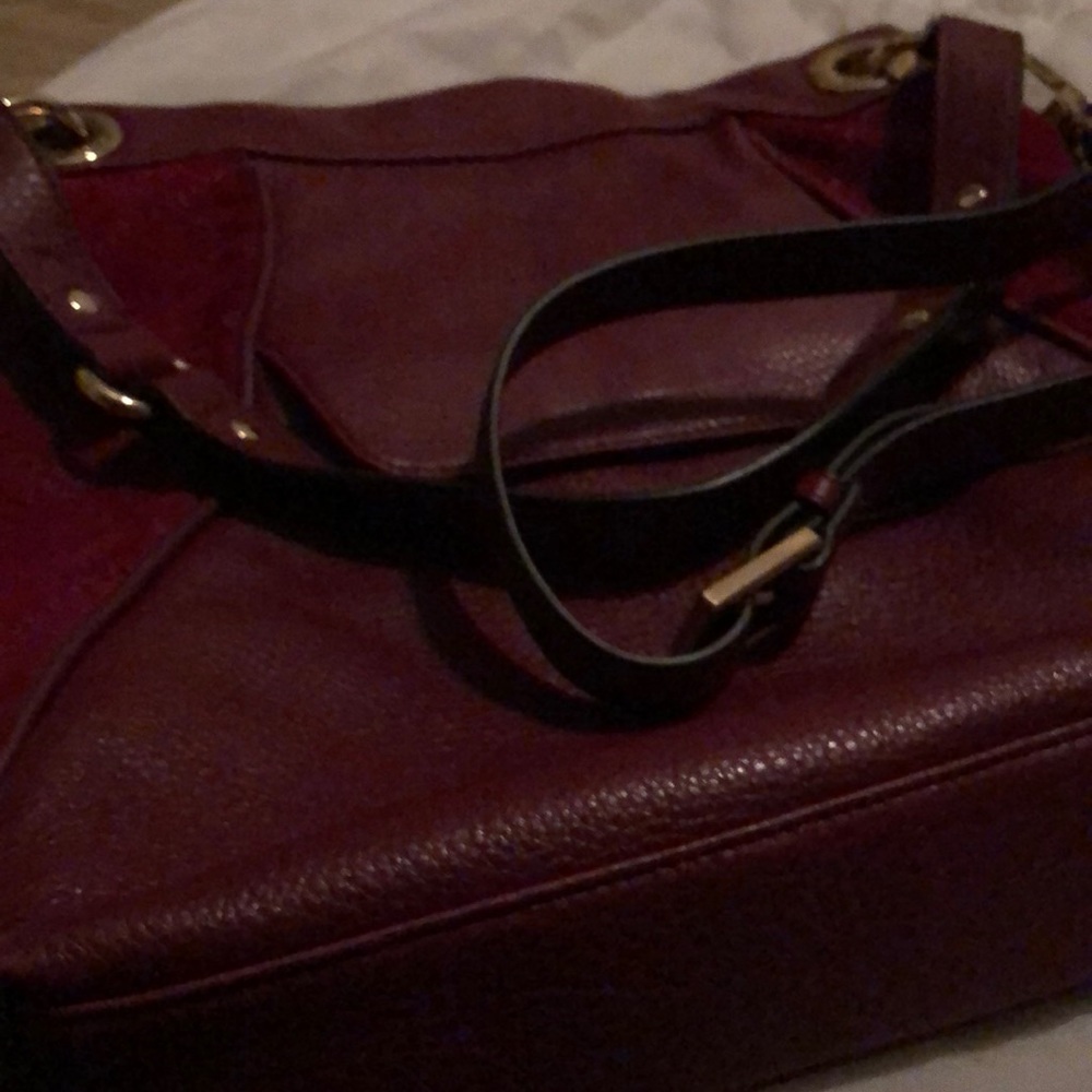 Aimee Kestenberg Pebble Leather Convertible Hobo